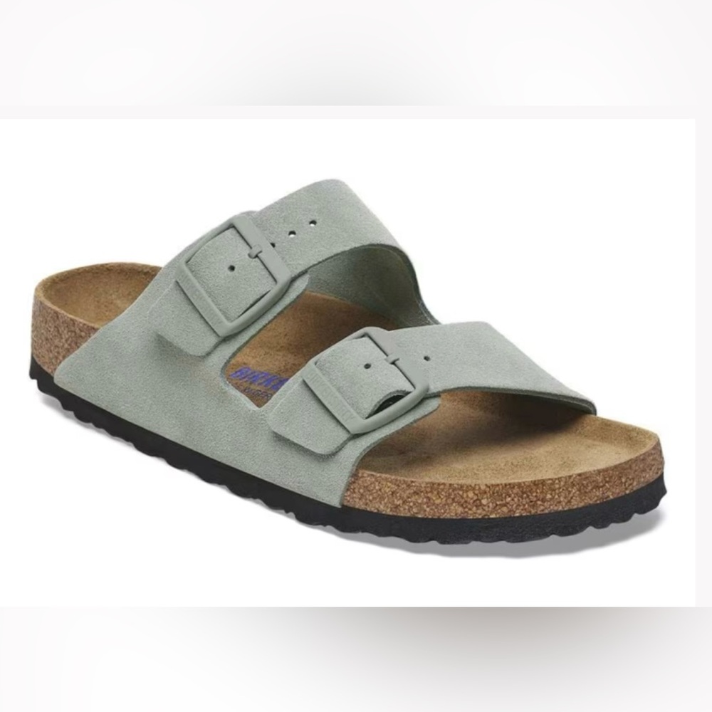 Birkenstock Light Gray Double Strap Sandals